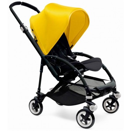 Bugaboo Bee3 Stroller, Black - Black/Bright Yellow 