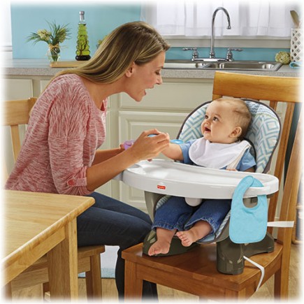 Fisher Price SpaceSaver High Chair – Teal Tempo
