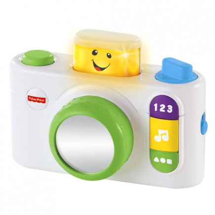 Fisher Price Laugh & Learn Click ’n Learn Camera in White
