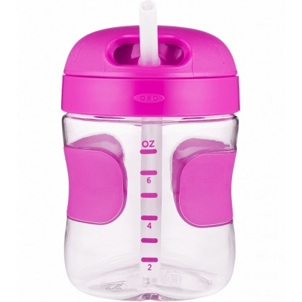 OXO Tot Straw Cup  7 Oz in Pink