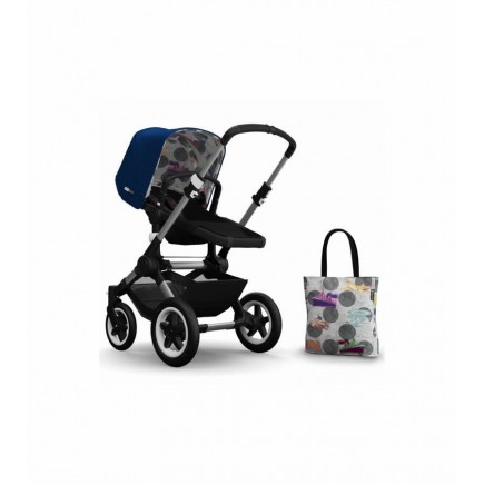 Bugaboo Buffalo Andy Warhol Accessory Pack in Royal Blue/Transport 