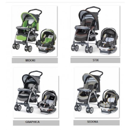 Chicco Cortina KeyFit 30 Travel System 4 COLORS