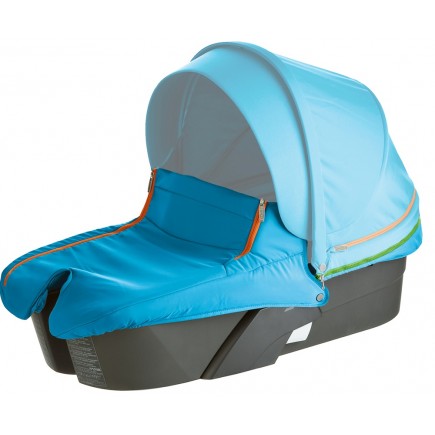 Stokke XPLORY Carry Cot Complete Kit in Urban Blue