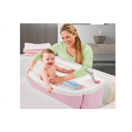 Summer Infant Lil’ Luxuries® Whirlpool, Bubbling Spa & Shower (Pink)