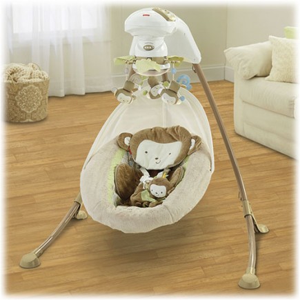 Fisher Price My Little SnugaMonkey Special Edition Cradle ’n Swing