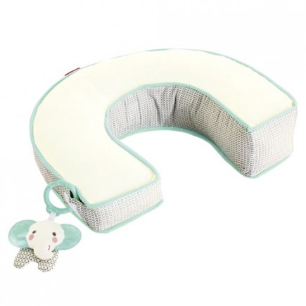 Fisher Price Perfect Position 4-in-1 Nursing Pillow Cover - Elephant Luxe