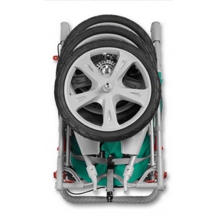 Instep Flash Fixed Wheel Jogger - Grass/Grey