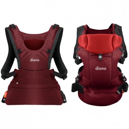 Diono Carus Essentials 3-in-1 Baby Carrier - Red