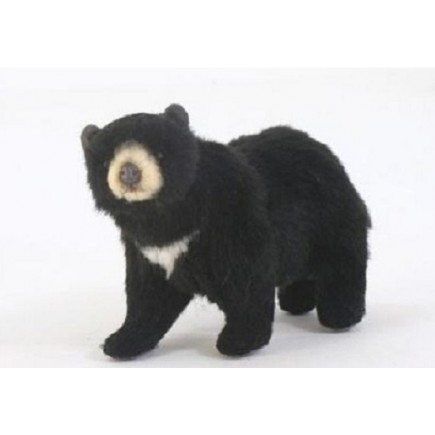 Hansa Toys Black Bear 7"L Mini Series