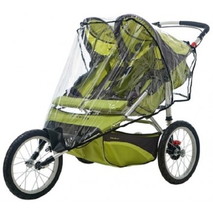 Instep Weathershield for Double Fixed Wheel Stroller