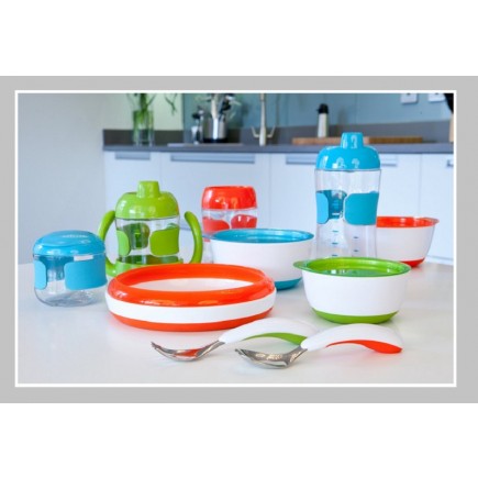 OXO Tot Flippy Snack Cup With Travel Cover 3 COLORS