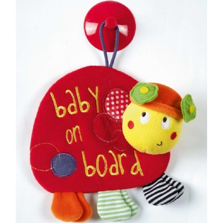 Mamas & Papas Babyplay Baby on Board  Ladybird