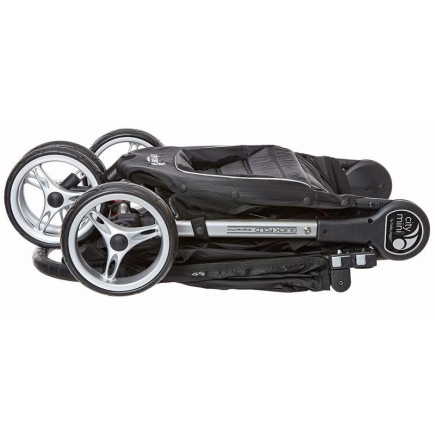 2015 Baby Jogger City Mini Single Stroller in Black/Gray