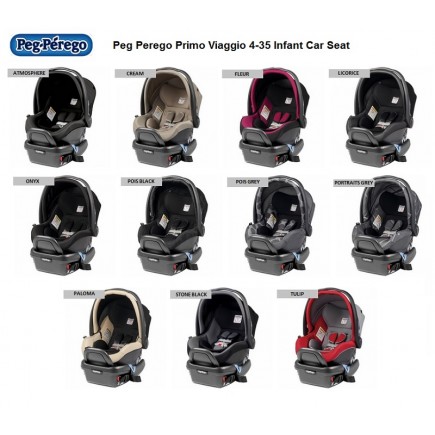 Peg Perego Primo Viaggio 4-35 Infant Car Seat - Onyx