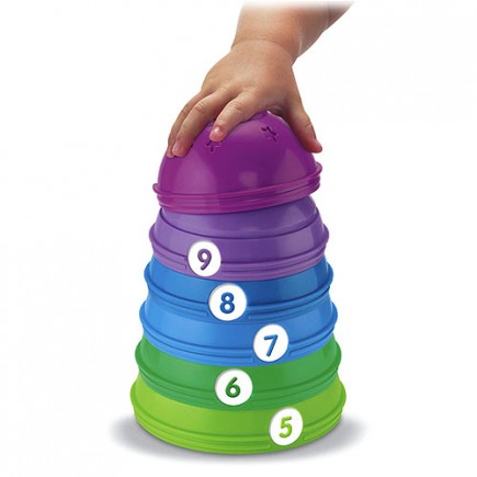 Fisher Price Brilliant Basics Stack & Roll Cups