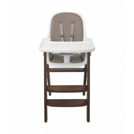 OXO Tot Sprout Chair in Taupe/Walnut