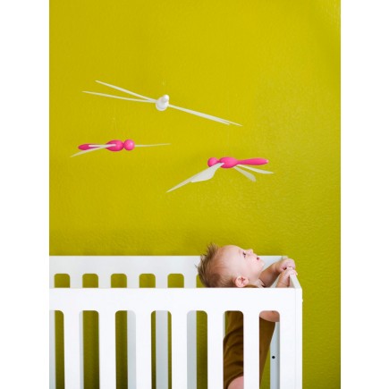 Boon Fli, Ceiling-mounted Mobile in Pink