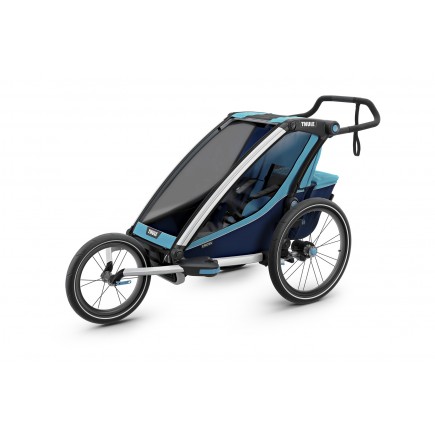Thule Chariot Cross 1 + Cycle/Stroll - Thule Blue