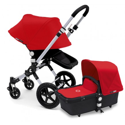 Bugaboo Cameleon 3 Stroller Extendable Canopy (2015) Black / Red