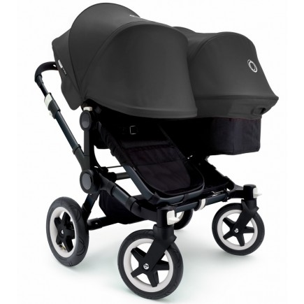 Bugaboo Donkey Duo Stroller, Extendable Canopy - All Black 