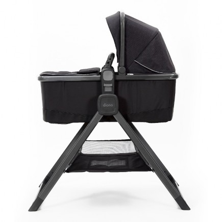 Diono Quantum 2 Carrycot and Travel Stand - Black Cube 