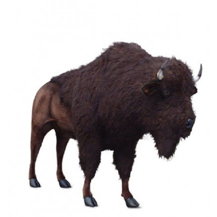 Hansa Toys Hansatronics Mechanical Buffalo Bison, Life Size