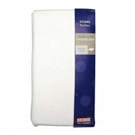 Stokke Sleepi Crib Protection Sheet Oval Sheet in White