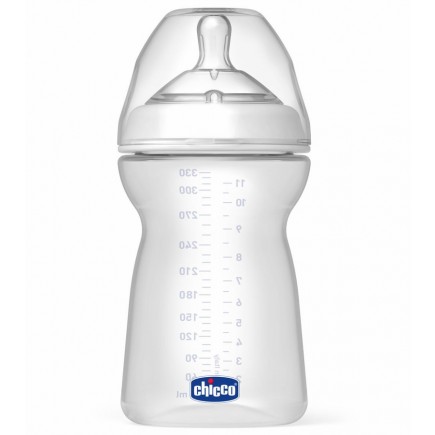 Chicco NaturalFit 11 oz Stage 3 Bottle, Fast Flow - 6M+