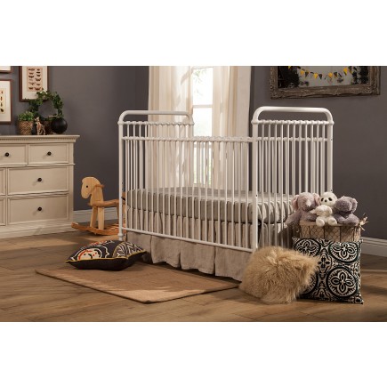 Abigail 3-in-1 Convertible Crib with Toddler Bed Conversion Kit