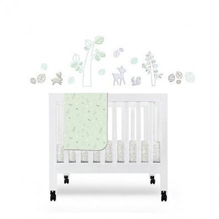 Tranquil Woods FITTED CRIB SHEET