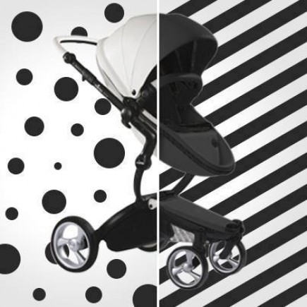 Mima Xari Stroller - Black and White Special Edition