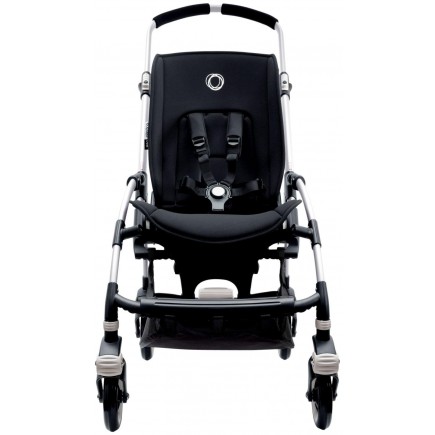Bugaboo Bee3 Stroller, Silver - Black/Red