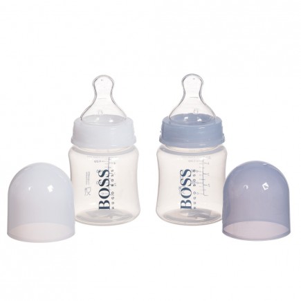 BOSS Pale Blue Baby Feeding Bottle Gift Set (150mls)