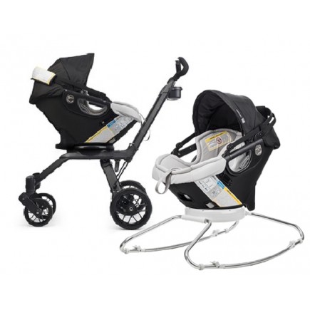Orbit Baby G3 Infant Car Seat & Base - Ruby/Khaki