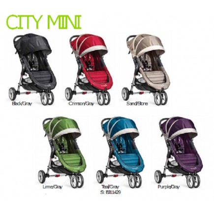 Baby Jogger City Mini Single 2015 Stroller in Sand/Stone