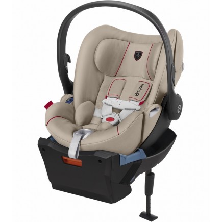 Cybex Cloud Q Infant Car Seat, Ferrari - Silver Grey