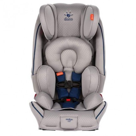 Diono My Colour Radian RXT JMC All-in-One Convertible Car Seat - Silver/Blue
