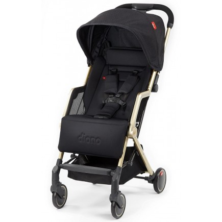 Diono Traverze Luxe Compact Stroller, Platinum Edition - Black Gold
