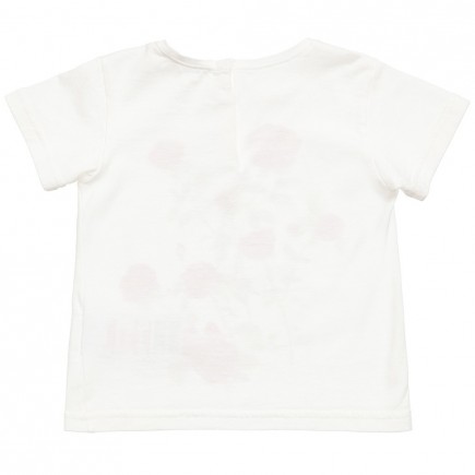 DOLCE & GABBANA Baby Girls Off-White Rose T-Shirt