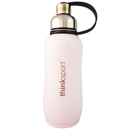 Thinkbaby NEW!! On Special! Thinksport Insulated Sports Bottle - 25oz (750ml) - Light Pink