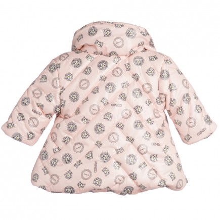 KENZO Baby Girls Pink Padded Jacket