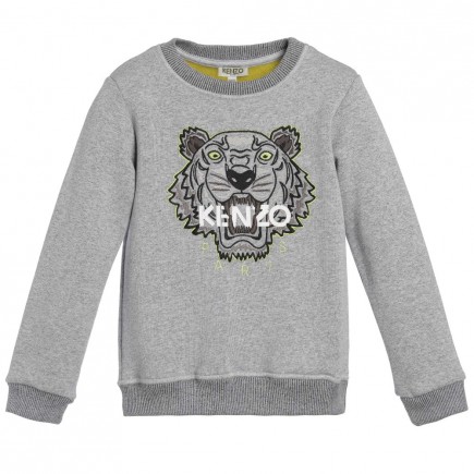 KENZO Grey Tiger Sweatshirt