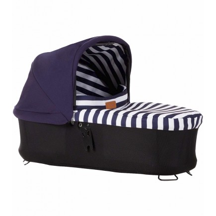 Mountain Buggy Carrycot Plus for Urban Jungle, Terrain & Plus One Strollers - Nautica