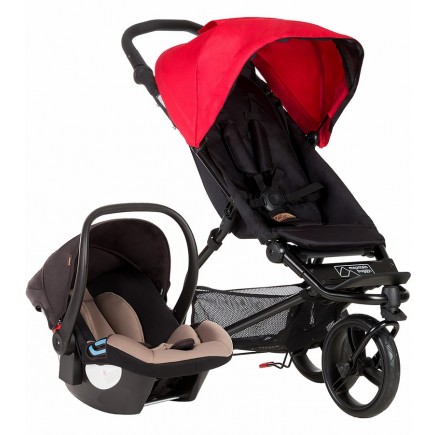 Mountain Buggy Mini Travel System - Berry