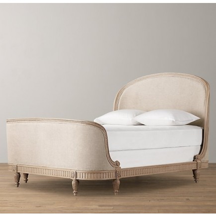 belle upholstered bed