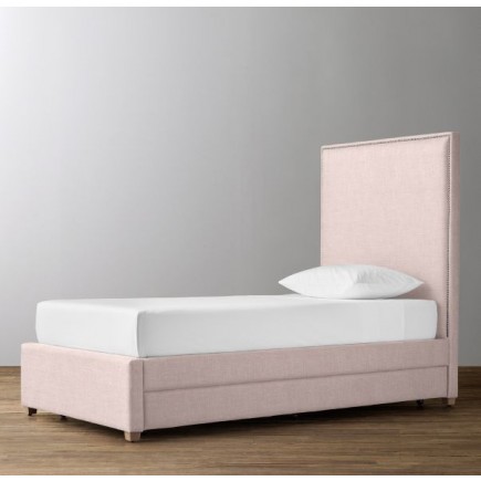 Sydney Upholstered Bed With Tundle-Belgian Linen