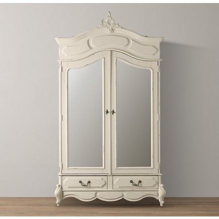 Marielle Armoire With Mirror Doors-RH