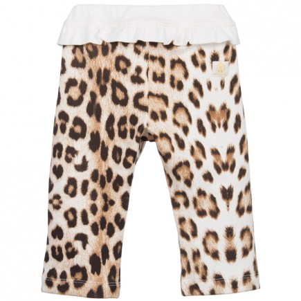 ROBERTO CAVALLI  Baby Girls Leopard Print Trousers