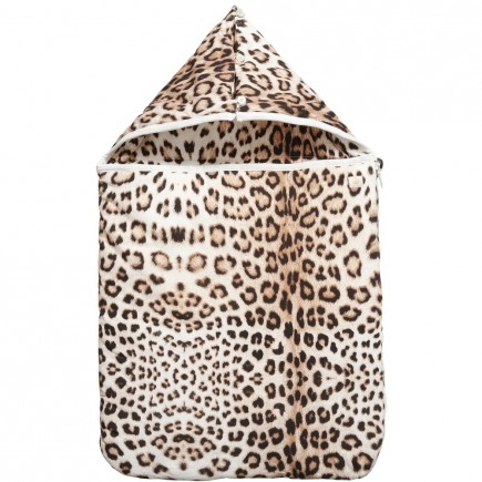ROBERTO CAVALLI Brown Leopard Print Nest (75cm)