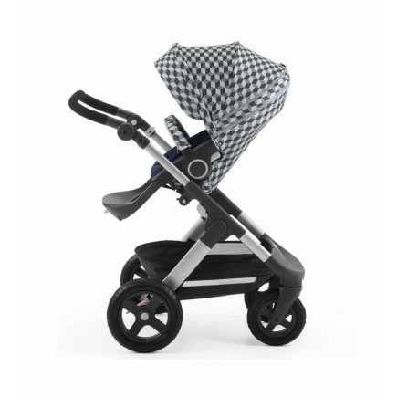 Stokke Stroller Seat Style Kit - Grey Cube
